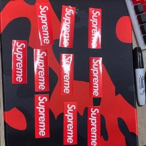 10 supreme stickers
